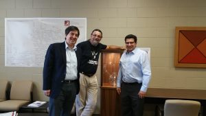 Dr. Alejandro Aceves and Dr. Rodolfo Torres visit Tuscaloosa